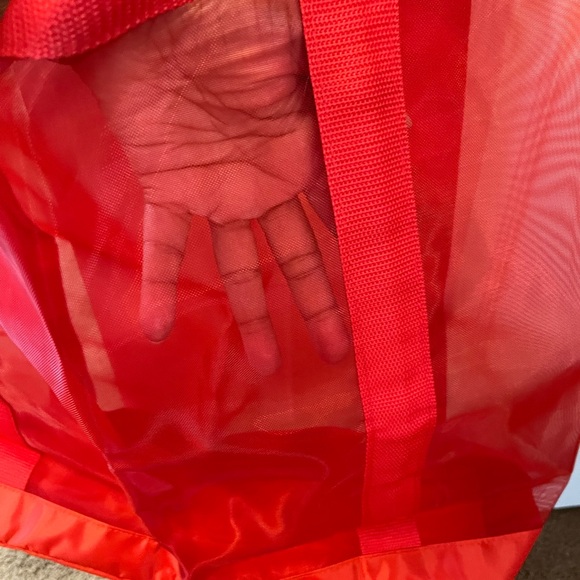 Coca Cola Red Mesh Tote Bag - Picture 4 of 9